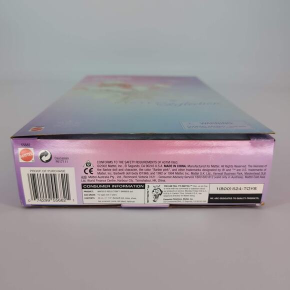 Winter's Reflection Barbie 2002 Vintage Collectible Mattel 55682 Doll - NRFB - Picture 9 of 16